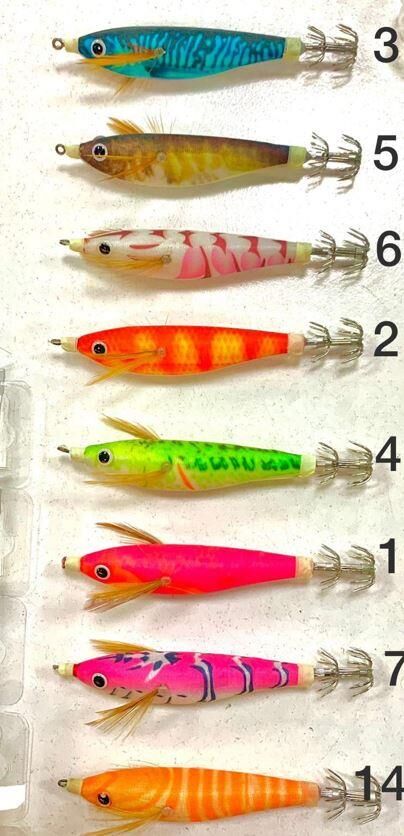 Jager Squid Jig Kalamar Zokası 90mm 13Gr
