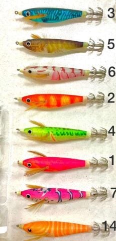 Jager Squid Jig Kalamar Zokası 90mm 13Gr