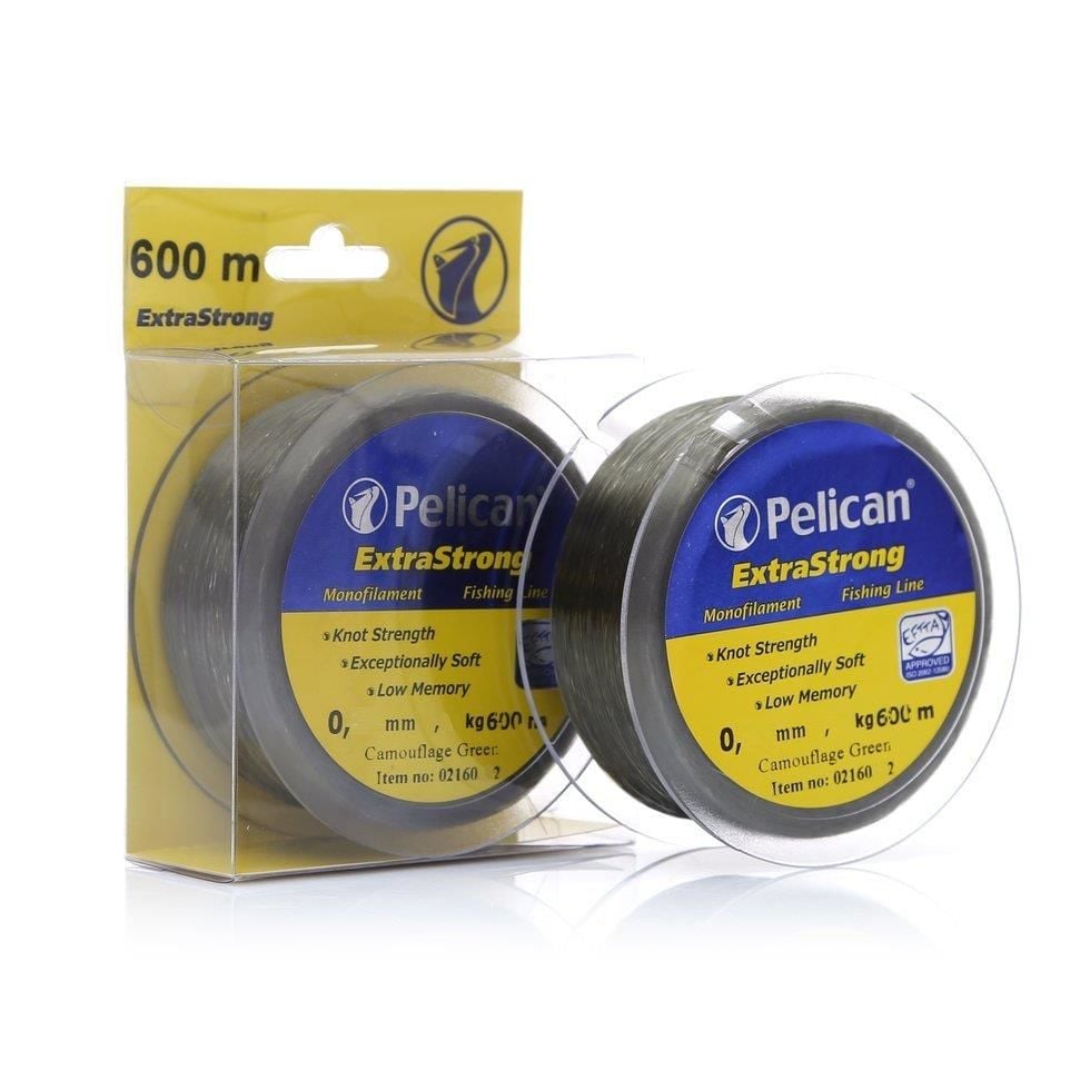 Pelican Extra Strong 0,35mm 600mt Koyu Yeşil Misina