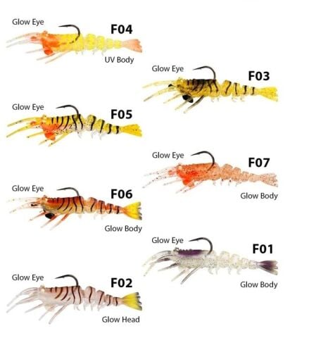 Fujin Shrimper 75mm 8.5gr Silikon Karides