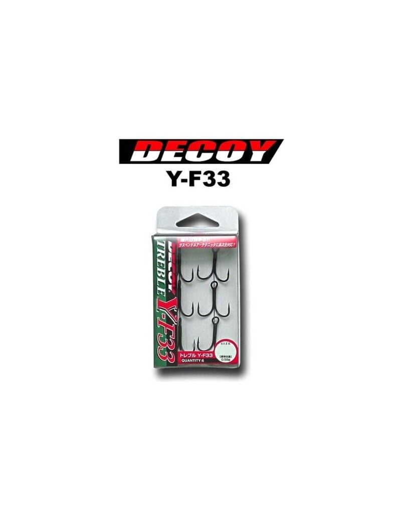 DECOY Y-F33B Treble üçlü iğne 10 Numara