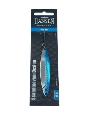 Hansen Pilgrim 7.8cm 14g Silver/Blue Kaşık (YENİ)