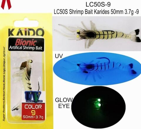 Kaido Bionic Shrimp Karides 7cm 7.4gr Color: 09