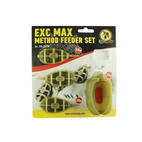 Extra Carp Exc Max Method Feeder Set