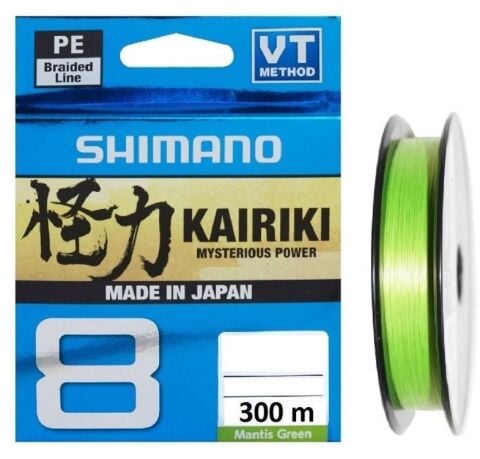 Shimano Kairiki 8 300m Mantis Green 0.28mm / 29.3KG