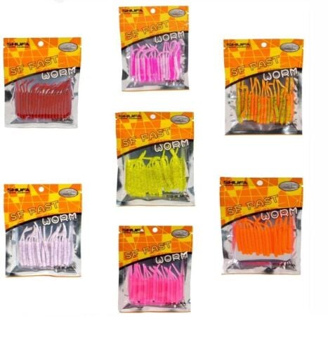 Shufa Fast Worm 5.2cm Lrf Silikon Yem