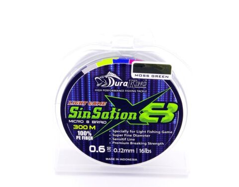 Duraking Sinsation 8X 150mt İp Misina (Moss Green)