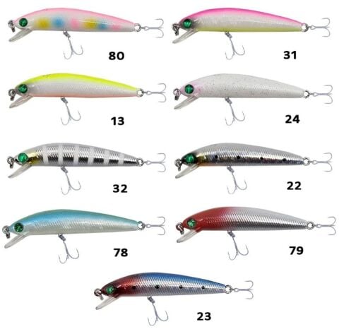 Kendo Zero Arise 5.3 cm 2.3 gr Sahte Balık