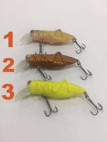 Erma Sert Çekirge 4.5cm 4gr Çekirge