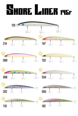 Fujin Shore Liner 145mm 20gr Floating Maket Balık