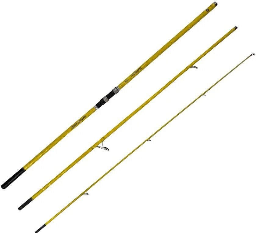 Okuma Makaira Surf 4,50 cm 100-250 3 Parça Yellow Surf Kamışı