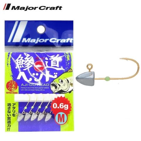 Major Craft Ajido Jighead 0.6gr - M (5 Adet)