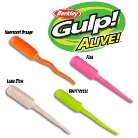 Berkley Gulp Alive Fish Fry 2cm LRF Silikonu Fluorescent Orange(Turuncu)