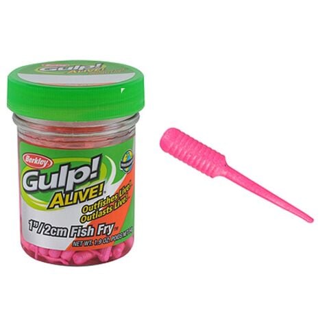 Berkley Gulp Alive Fish Fry 2cm LRF Silikonu Pink (Pembe)