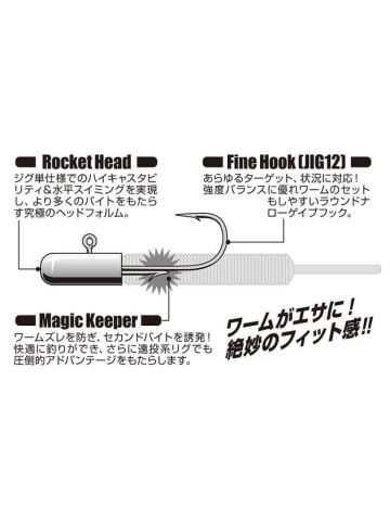 Rocket Magic SV-70 LRF Jighead No:8