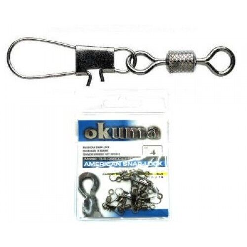 Okuma American Snap Lock Size Klipsli Fırdöndü