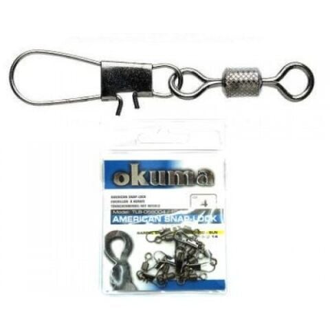 Okuma American Snap Lock Size Klipsli Fırdöndü