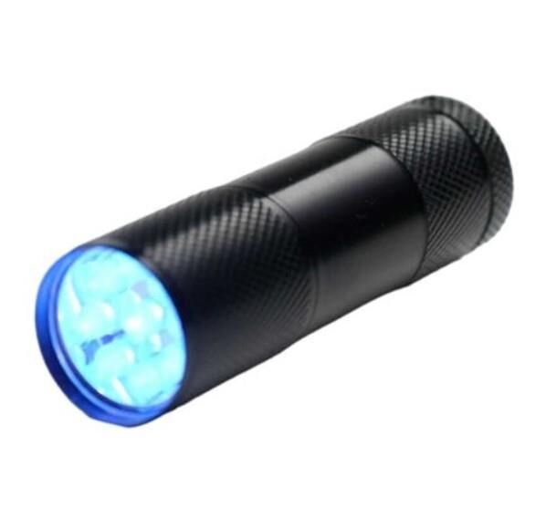 Powerex UV Mor Işık El Feneri (Siyah Gövde)