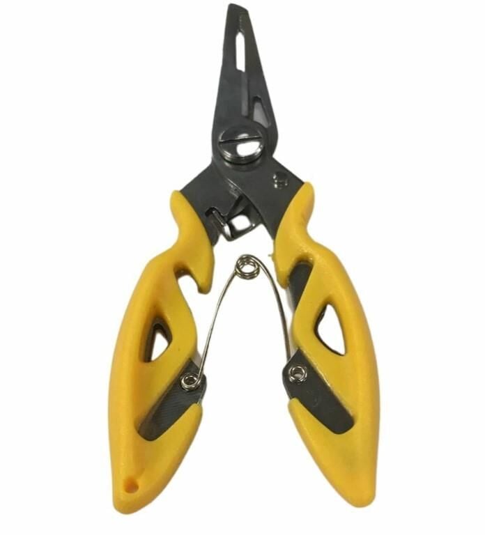 Powerex Multi Fishing Pliers 5'' Yellow Balıkçı Pense