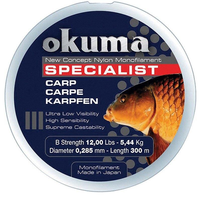 Okuma Carp 300 mt Camou Misina