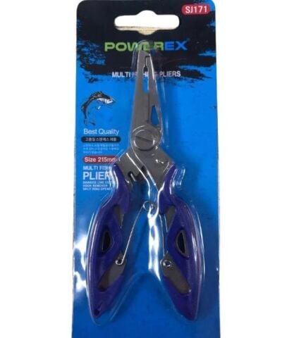 Powerex Multi Fishing Pliers 5'' Blue Balıkçı Pense
