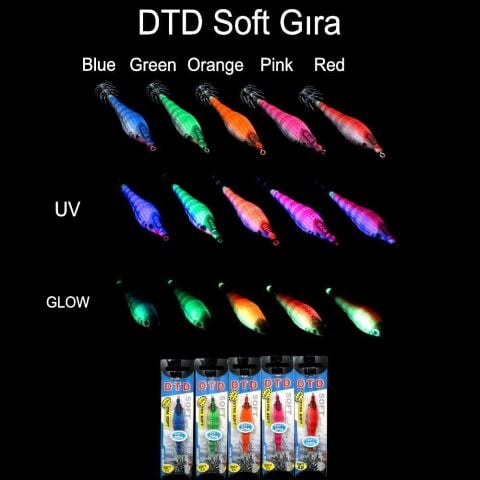 DTD Soft Gira 2.0 6.5cm 4.9gr Kalamar Zokası