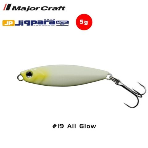 Major Craft Jigpara Micro JPM-5gr 35mm #19 All Glow
