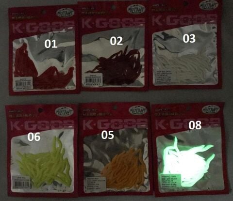 Mutant 3510 Ozmo Plastik Solucan Suni Yem 38mm 30lu Paket