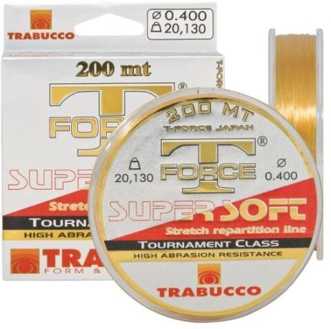 Trabucco T-Force Tournament Super Soft Serisi 200m Monofilament Misina