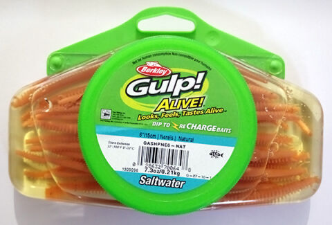 Berkley Gulp Alive Saltwater 15cm Naturel