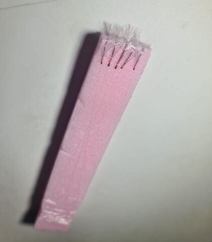 Gümüş Çapari 10'lu Beyaz İğne