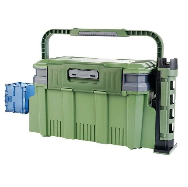 Shufa Çift Katlı Ekstra Dayanıklı Profesyonel Balıkçı Kutu Çanta 19,5L - Haki