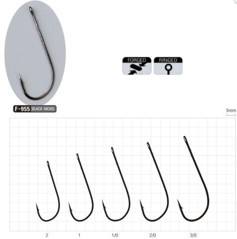 Sasame Worm F-955 Serisi Olta İğnesi