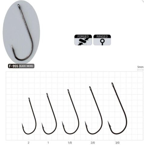 Sasame Worm F-955 Serisi Olta İğnesi