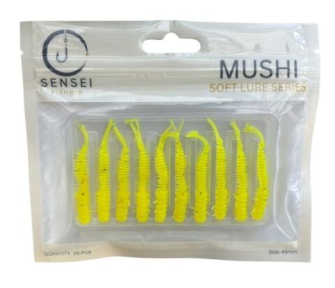 Sensei Mushi Soft Lure 45mm Floating Silikon Yem