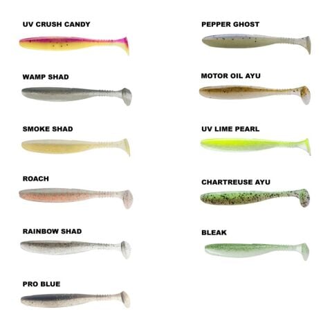 Daiwa L.S D'FIN 10.2 cm Silikon Yem (7AD)