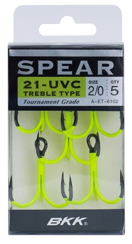 BKK Spear-21 UVC Üçlü Olta İğnesi