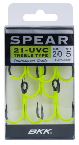 BKK Spear-21 UVC Üçlü Olta İğnesi