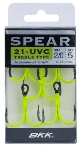 BKK Spear-21 UVC Üçlü Olta İğnesi