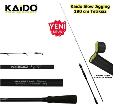 Kaido Slow Jig   190 cm 80-150 gr Jig Kamışı