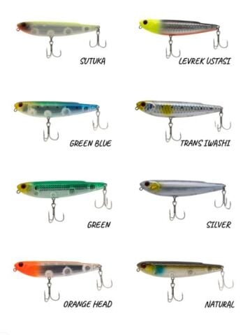 Fish Master Wakiza 9cm 12gr Su Üstü Suni Yem