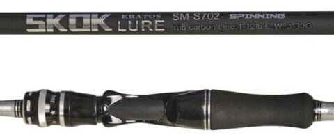 Powerex Skok Lure Spin 2,40cm. 3-30 gr 2 Parça IM8 Carbon Spin Kamışı