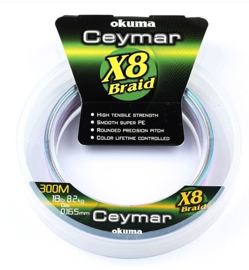 Okuma Ceymar (Multı Color) 0.148mm 150mt 8Kat Örgü İp