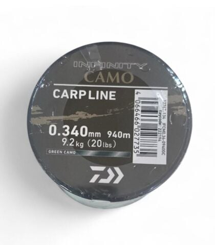 Daiwa İnfinity GREEN Camo 0.34mm 940 mt Misina