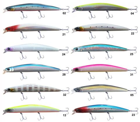 Kendo Seabass Minnow 125 F 19 gr (Az Dalarli)