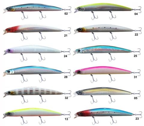 Kendo Seabass Minnow 125 F 19 gr (Az Dalarli)