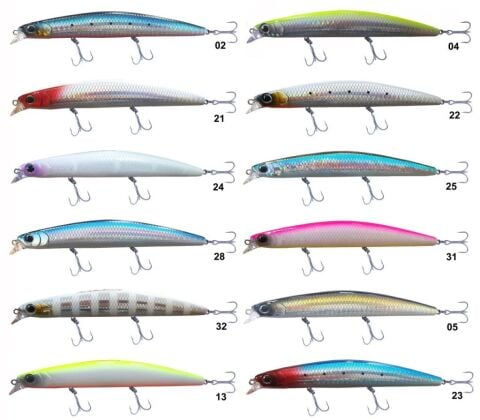 Kendo Seabass Minnow 125 F 19 gr (Az Dalarli)