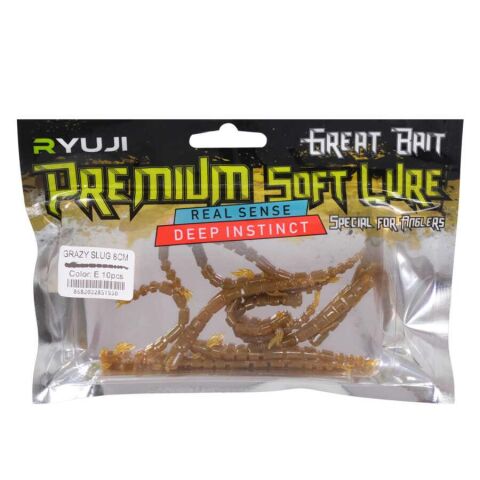 Ryuji Crazy Slug 8cm Silikon Yem