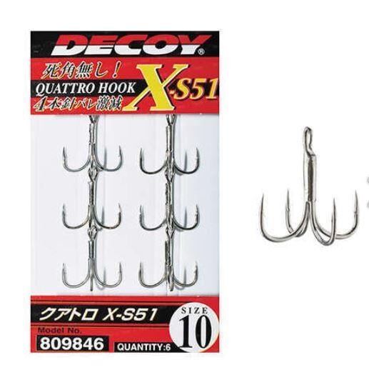 DECOY X-S51 QUATTRO Dörtlü Kanca