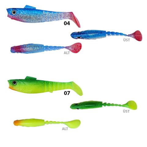 Remixon SLB80 8cm Parçalı Silikon (5 Adet)